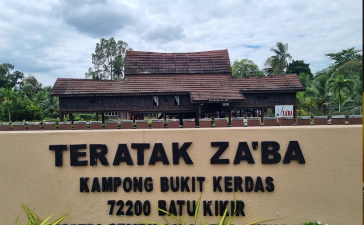 TERATAK ZA'BA, BUKIT KERDAS
